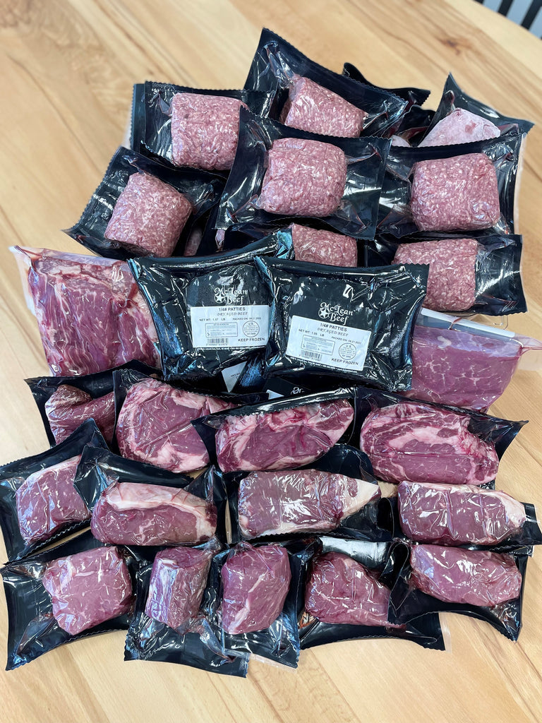 beef 50lb Beef Box – McLean Beef
