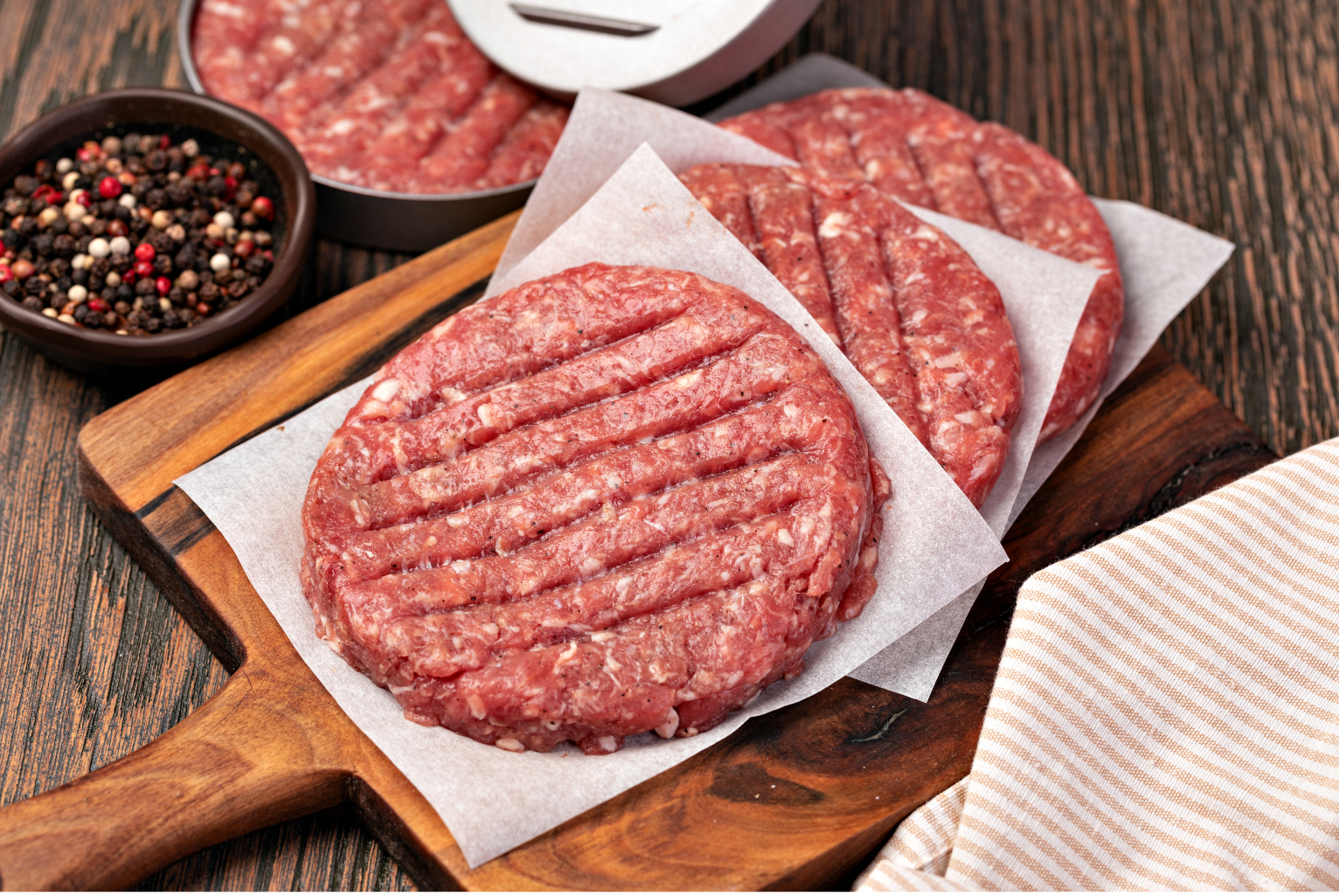 4-1/4 lb. Beef Patties