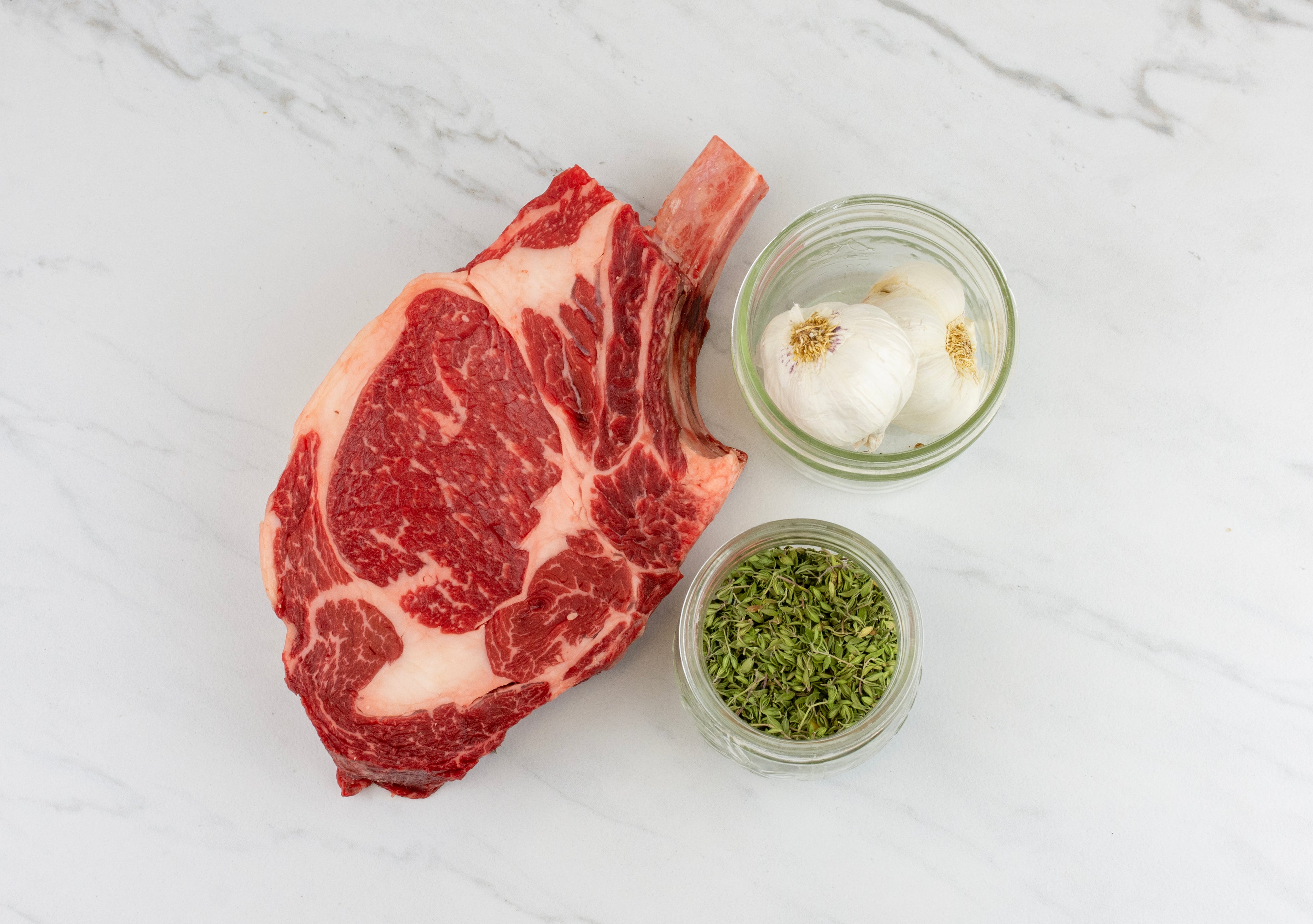 Dry Aged Cowboy Cut Rib Eye Steak - Bone In (20-22 oz)
