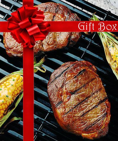 Two 14oz Dry Aged Ribeyes in a Gift Box